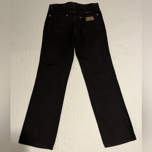 Wrangler Men's Dark Brown Jeans 32 x 30 936 Cowboy Cut Slim